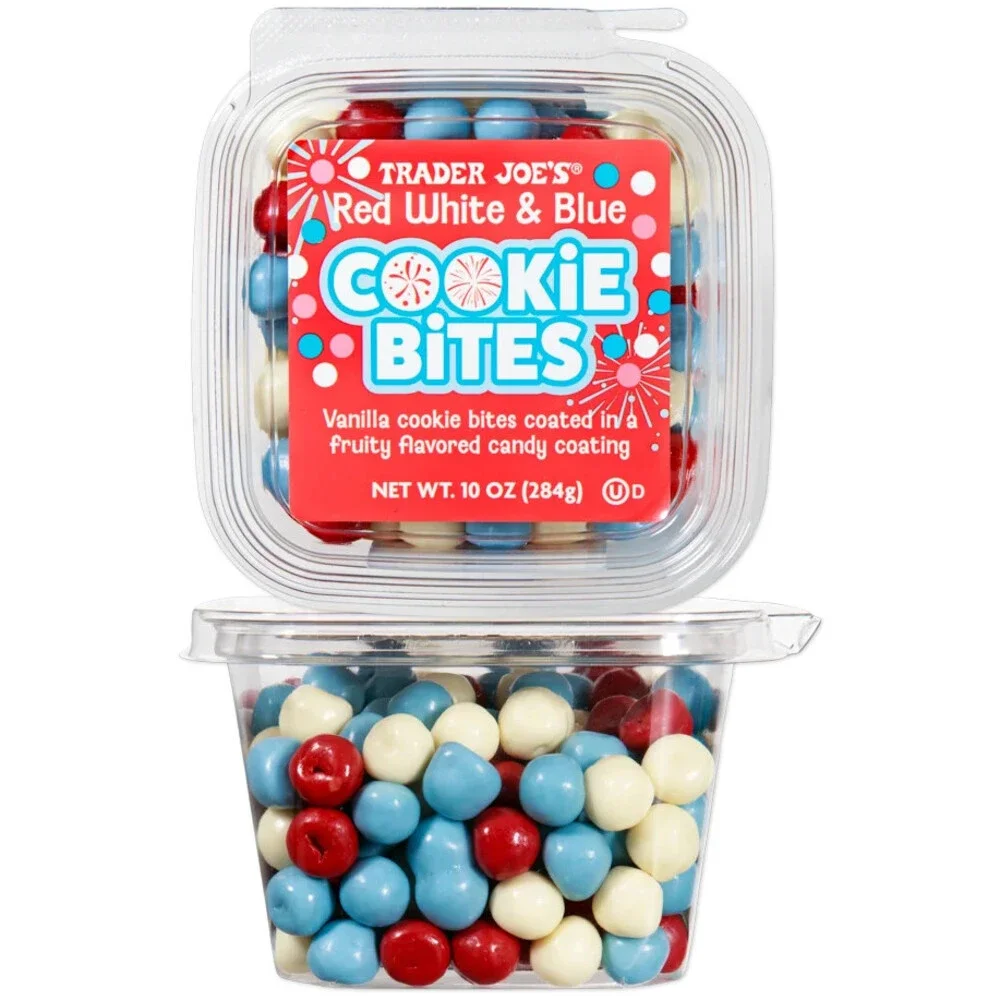 Trader Joe's — Red White & Blue Cookie Bites